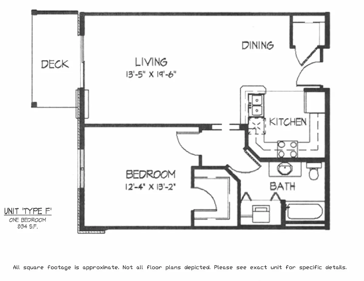 Floor plan Style F