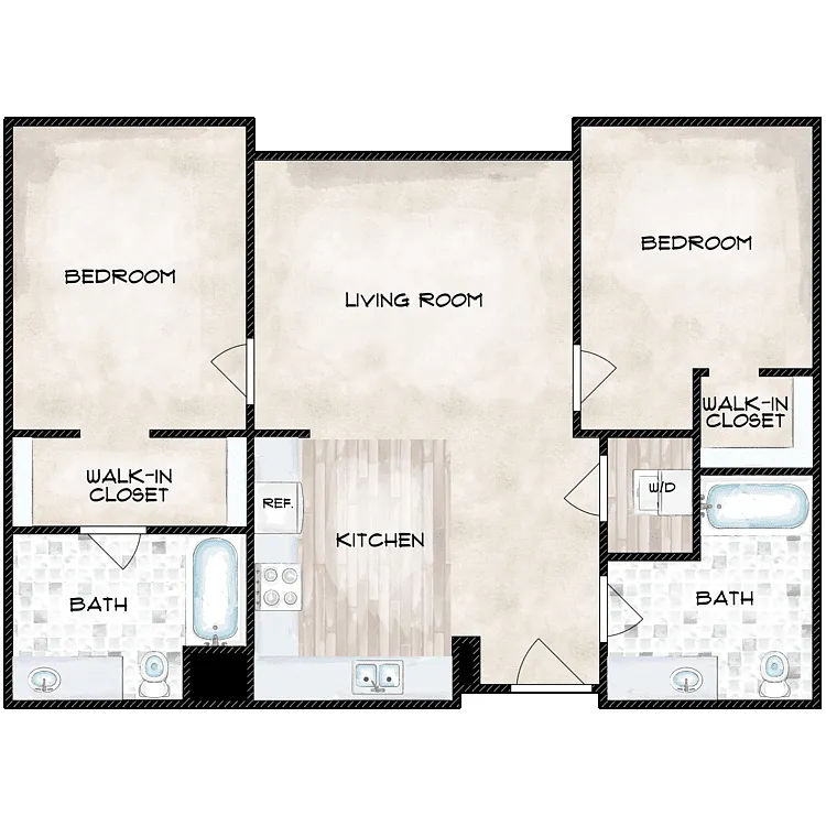 Floor plan B2