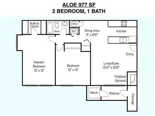 Floor plan Aloe