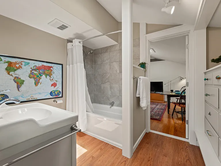 first bathroom