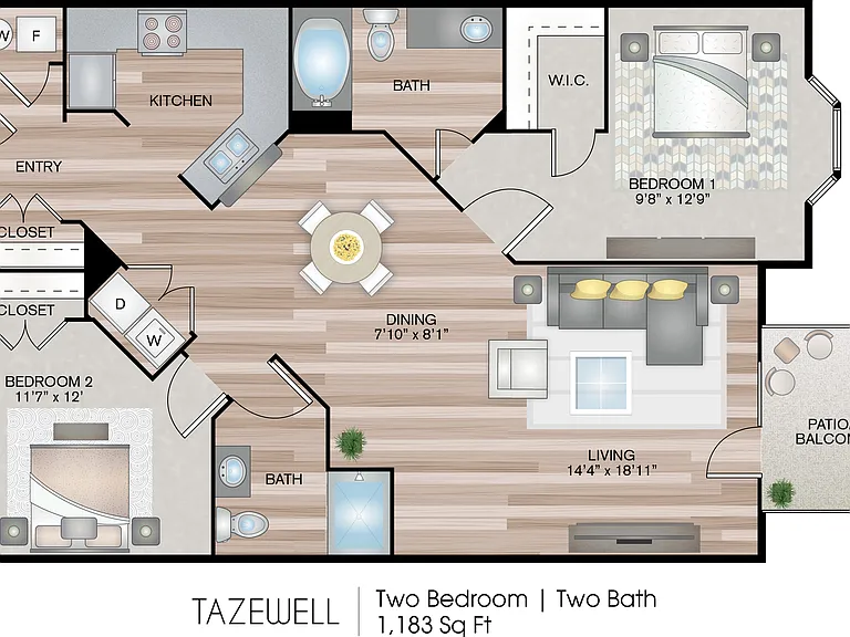 1183 Square Feet 1183 Square Feet