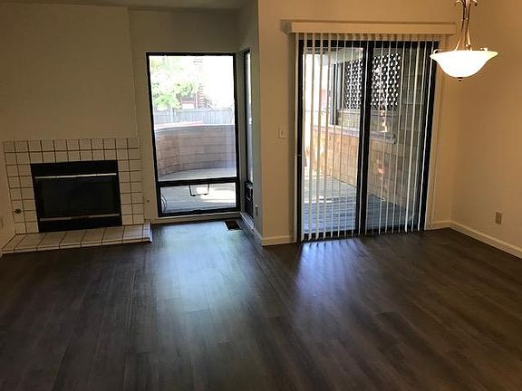 Family room with fireplace