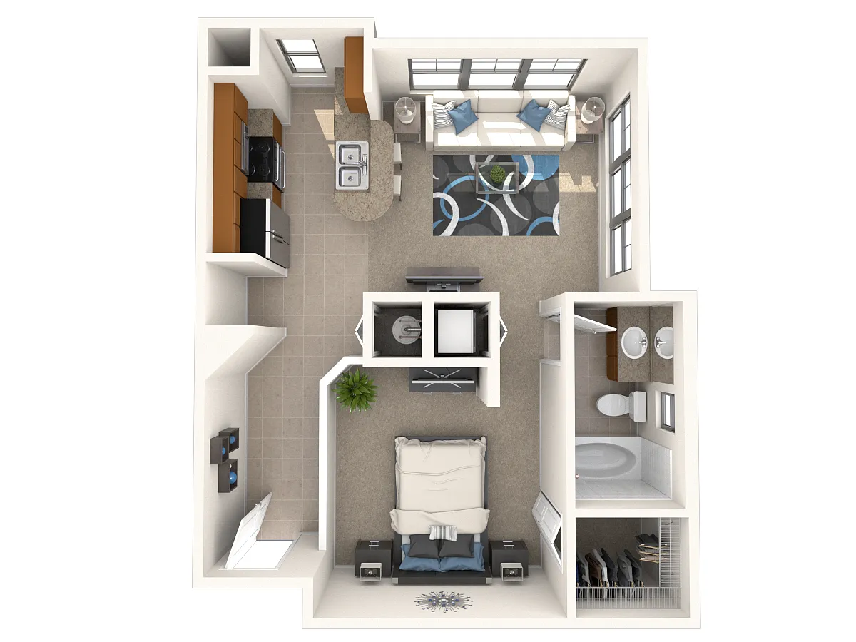 Floor plan Captiva