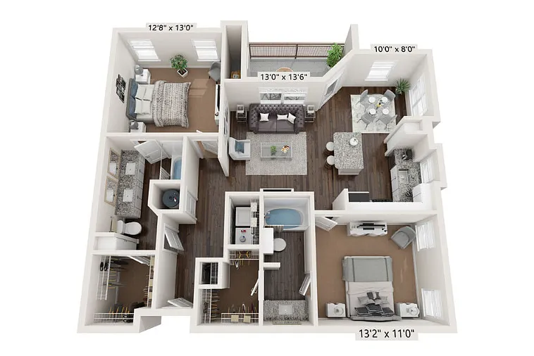 Floor plan B2