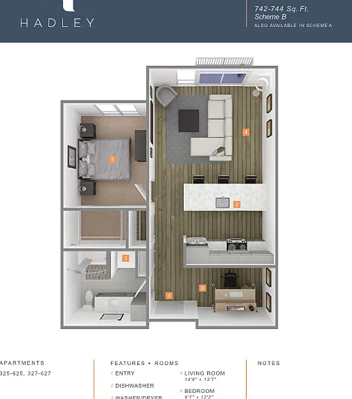 C Floorplan Diagram