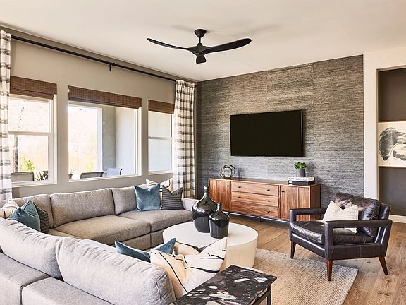 Plan 5014 Model Home Great Room