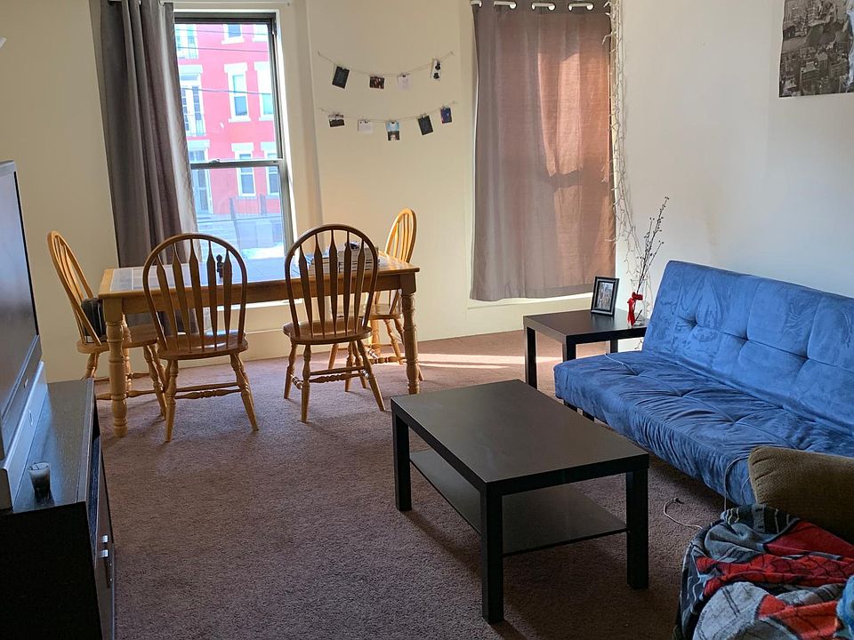 Large living/dining space