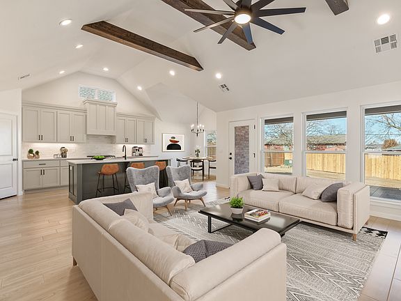 Staged version to give you an idea of what this home could look like with furniture