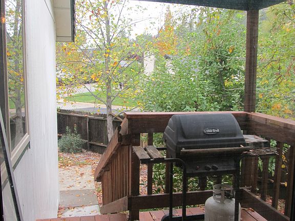 Deck off dining area