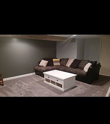 Basement family room