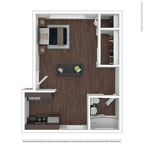 Floor plan Studio