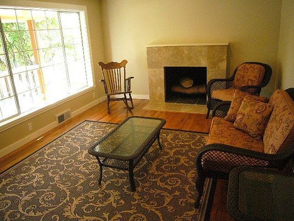 Bright open living room