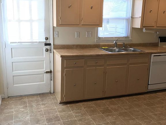 Kitchen and back door