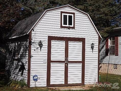 Large Storage Shed with electric and Loft.