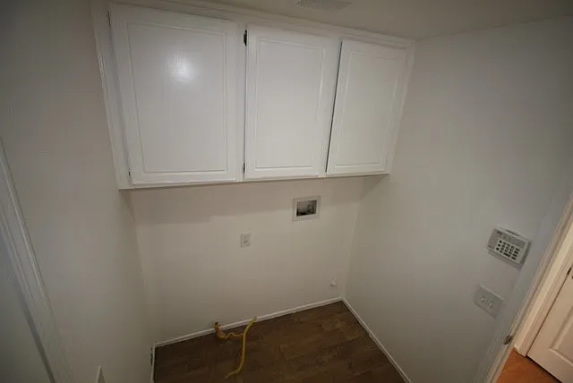 Indoor Laundry room w/ Storage