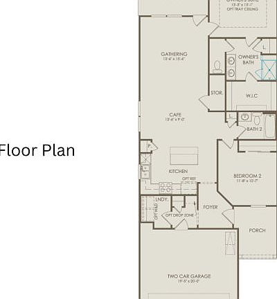 Villa Ranch Floor Plan