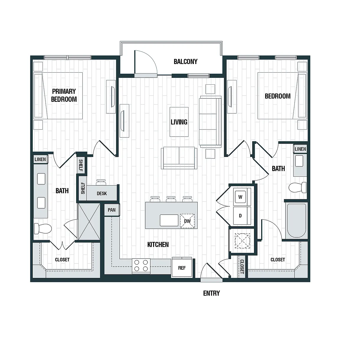Floor plan B1