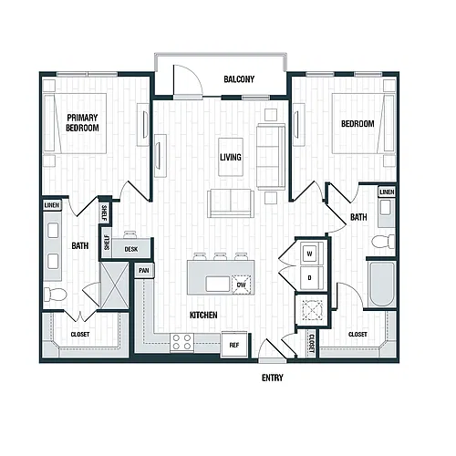 Floor plan B1