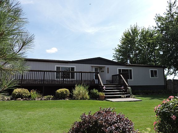 Front yard and deck