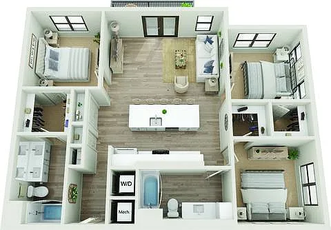 Floor plan C1