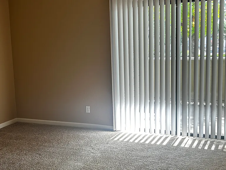 Sunny Bedroom next to patio!