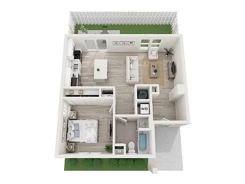 Floor plan The Oasis