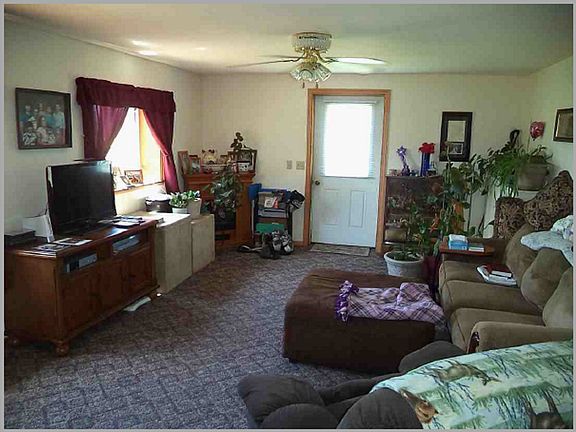 Living room in block house
