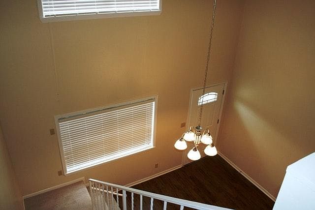 Living area downstairs, Loft bedroom upstairs