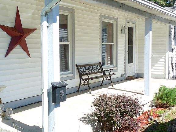 Relax on your front porch.