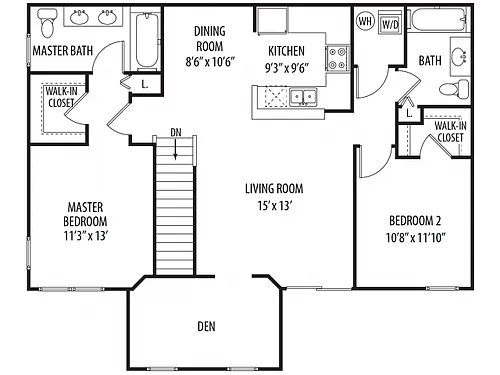 Floor plan The Plumleigh