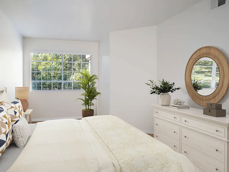 Bedroom with Hard Surface Flooring