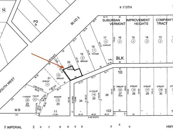 11320 Southwest Blvd LOT 20, Los Angeles, CA 90044