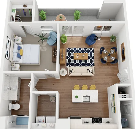 1 Bedroom | 1 Bath 1 Bedroom | 1 Bath