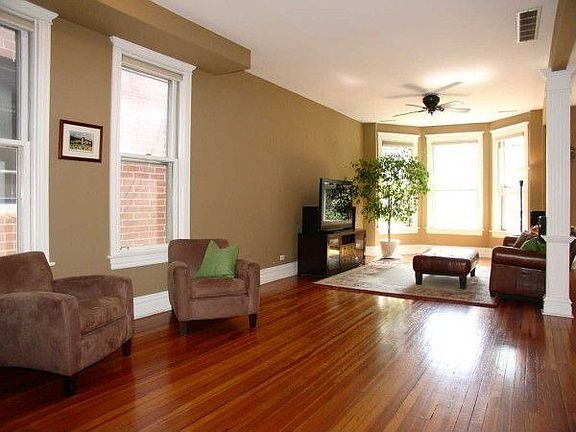 Large Open Living into Dining Room