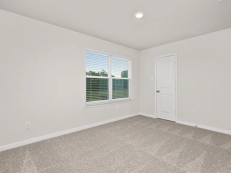 The secondary bedrooms are a great space for a children's bedrooms, a guest room or an at home office.