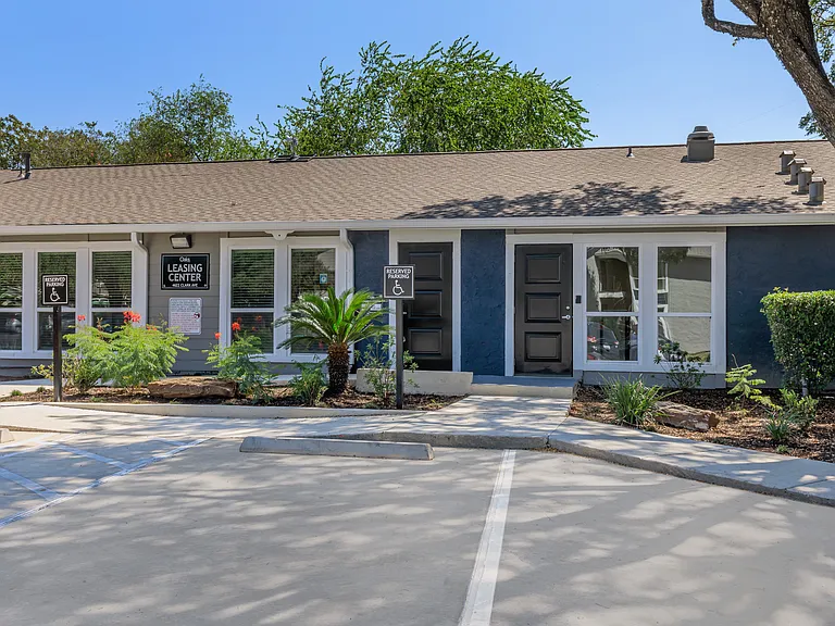 Leasing center building exterior