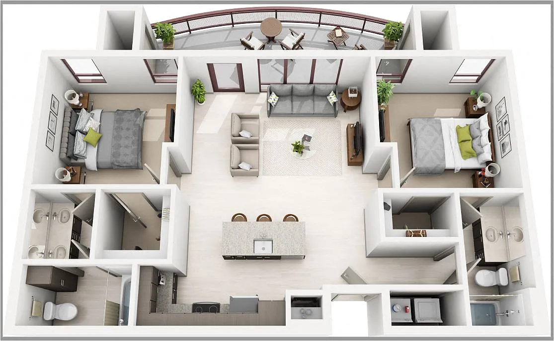 Floor plan B2