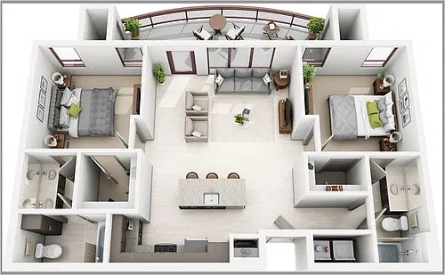 Floor plan B2