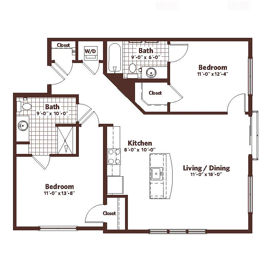 Floor plan B3