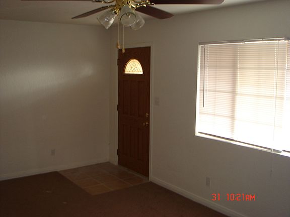 Living Room with Ceiling Fan