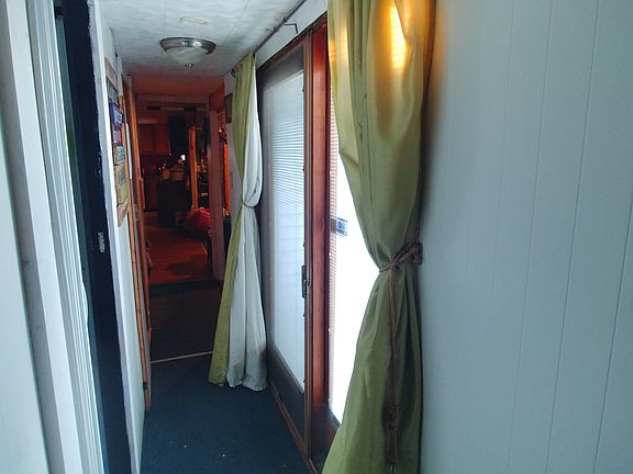 Sliding doors to deck