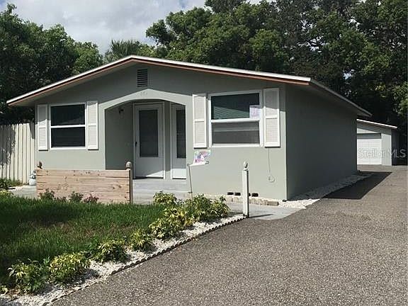 Garage in back is separate