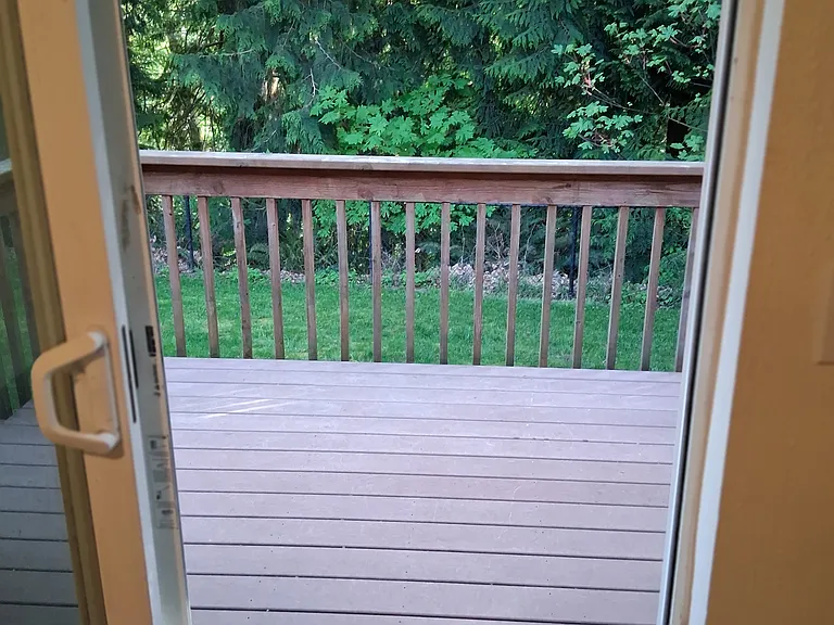 Back deck