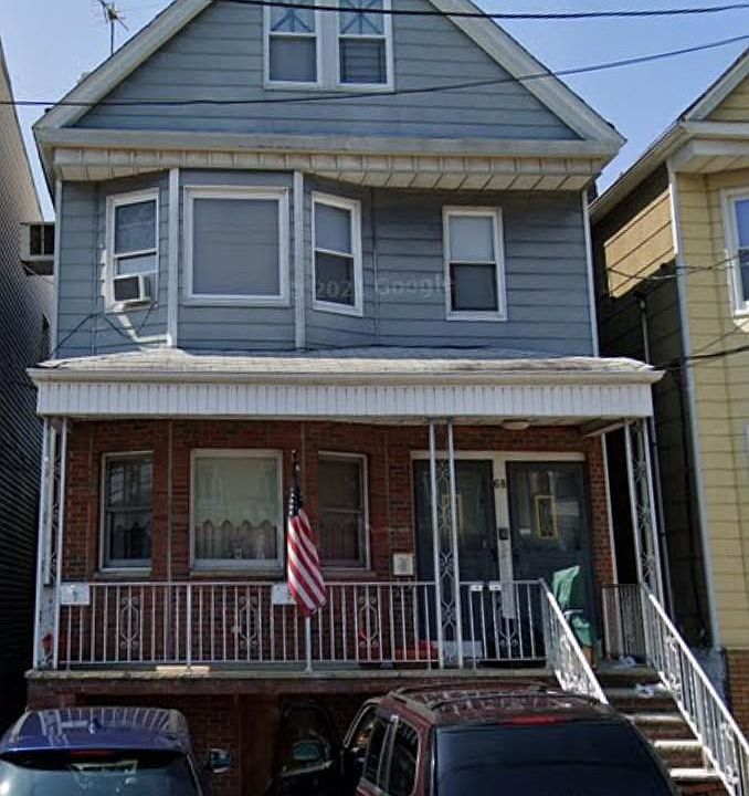 front of property