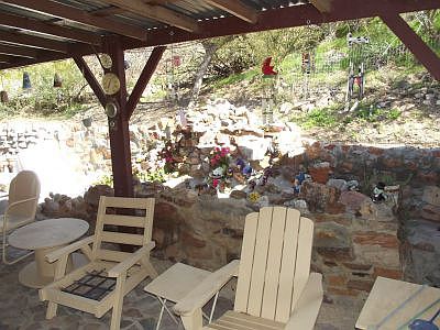 Fountain & Carport Area