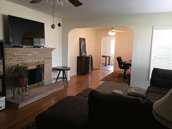 living room into dining room