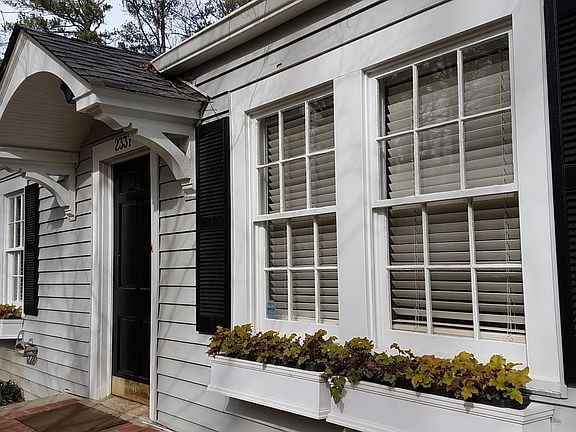 Flower boxes. Power washed and cleaned exterior