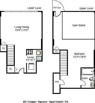 2nd image of 63 Cooper Sq #2A