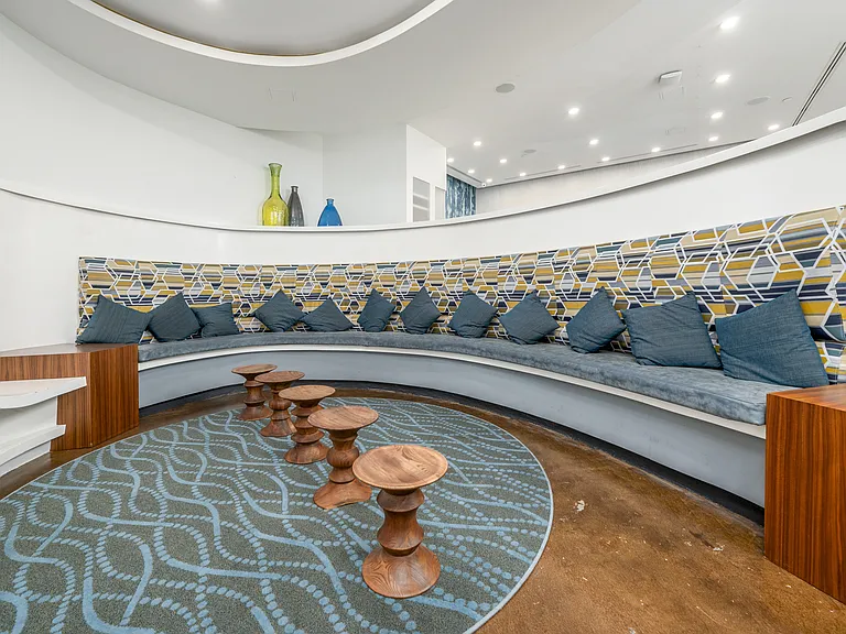 Club room lounge area