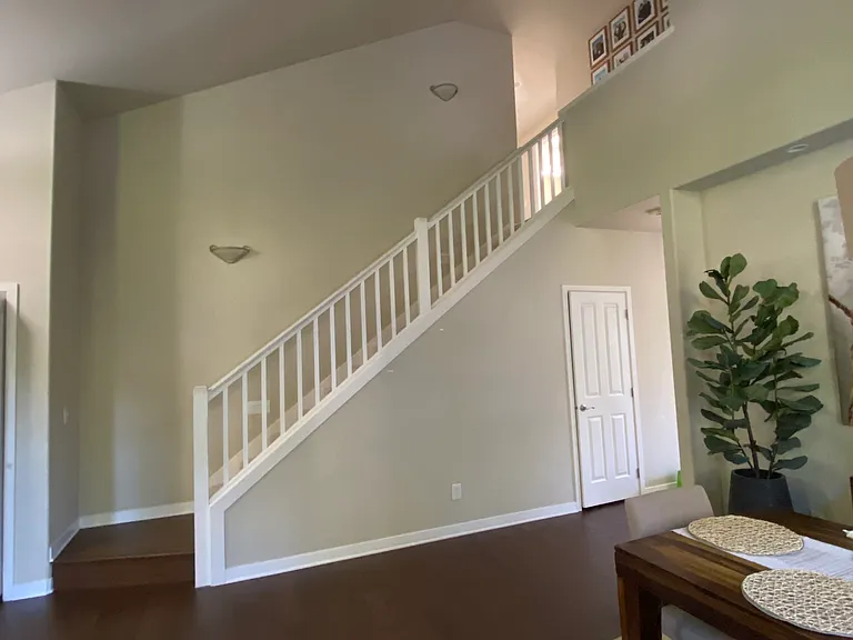 4 large bedrooms + 2 full bathrooms upstairs (including master bed and master bath)